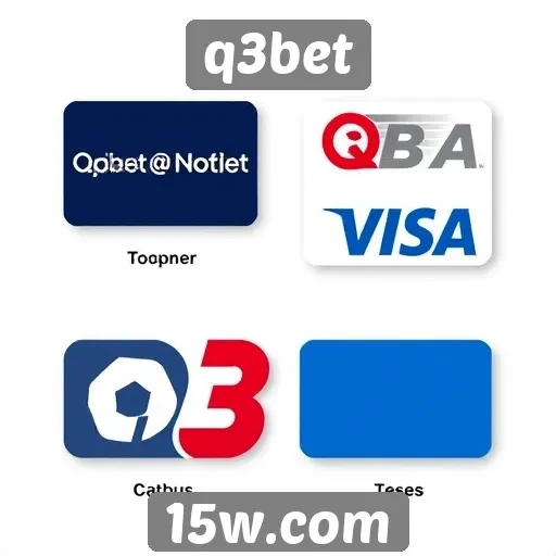 Métodos de pagamento disponíveis no q3bet